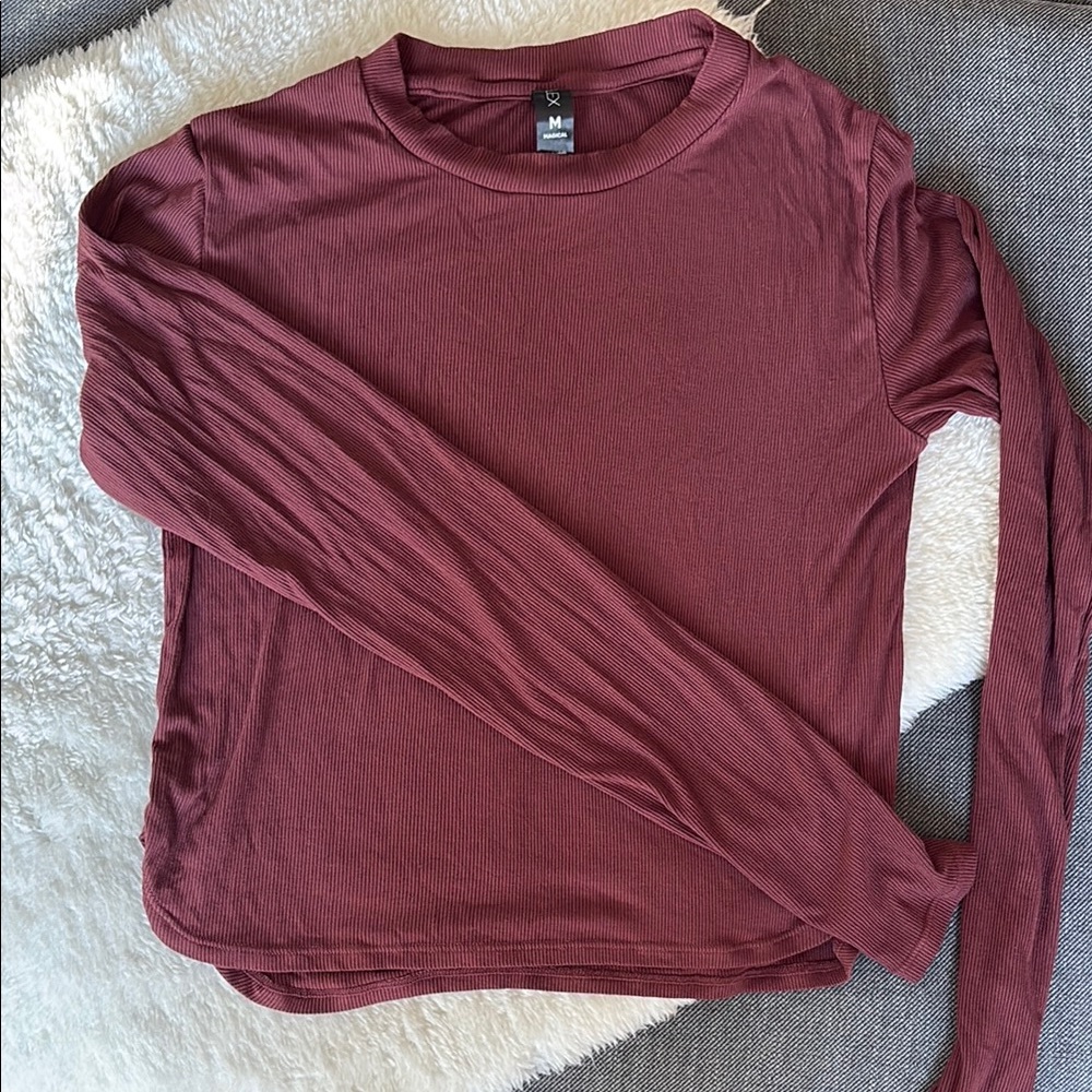 Popflex Long Sleeve Top - rose clay